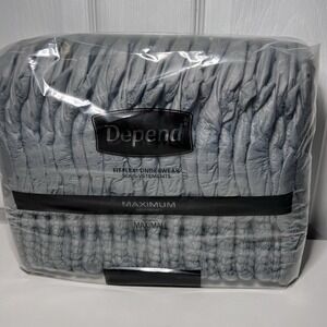 18-Depend FIT-FLEX Maximum Absorbency Incontinence Underwear for Men XL